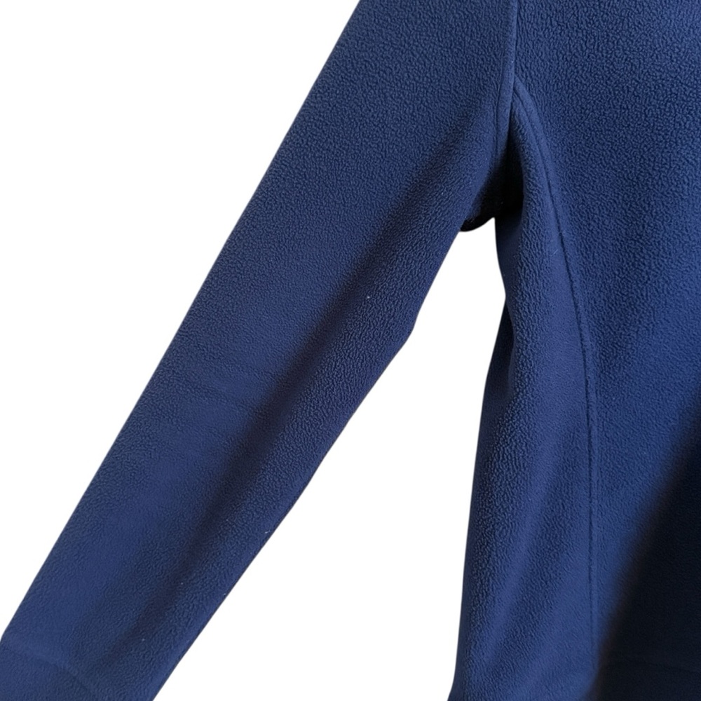 Vineyard Vines Blue Fleece Shirt Snap Button Pullover Women’s Size S - Picture 5 of 10